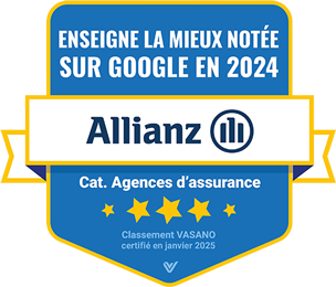 Allianz : Prix de l’enseigne la mieux notée sur Google en 2024