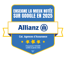 Allianz : Prix de l�enseigne la mieux not�e sur Google en 2025